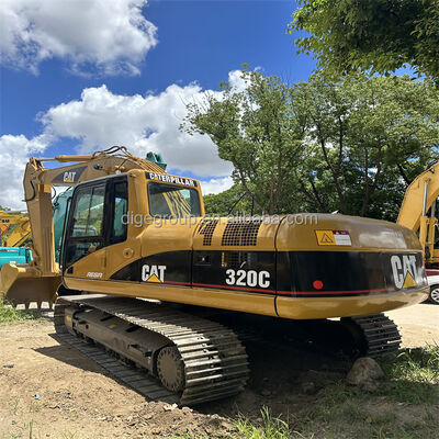 Gebrauchtes Caterpillar 320C 20t Bagger auf Lager mit dem besten Preis Robust langlebiger leistungsstarker Bagger zum Verkauf