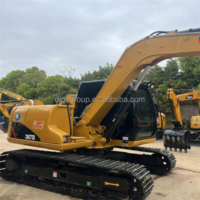 Gebrauchter Caterpillar 307D 7t Bagger auf Lager mit günstigem Preis Robuster, langlebiger, kraftstoffeffizienter, leistungsstarker Bagger zu verkaufen