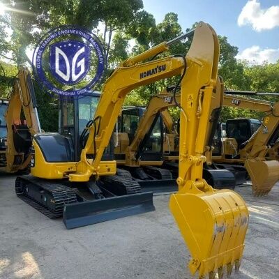 Gebraucht Japan Komatsu PC40 Mini Bagger 4 Tonnen Kleiner Hydraulischer Bagger Niedrigarbeitszeit