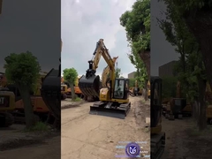 Ein leicht verwendeter Bagger 308C, ein gebrauchtes Caterpillar-Grabgerät mit geringem Kraftstoffverbrauch